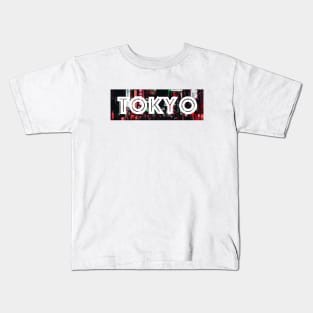 Sci Fi Tokyo City Kids T-Shirt
